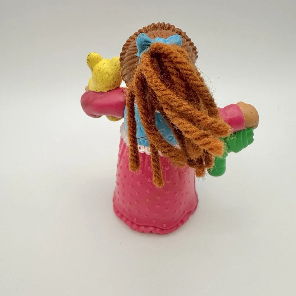 Lot 3 CPK Cabbage Patch Kids Mini‎ PVC Doll Figurine Figures Yarn Hair 1984/1992